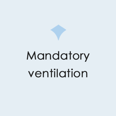 Mandatory ventilation in UVENT