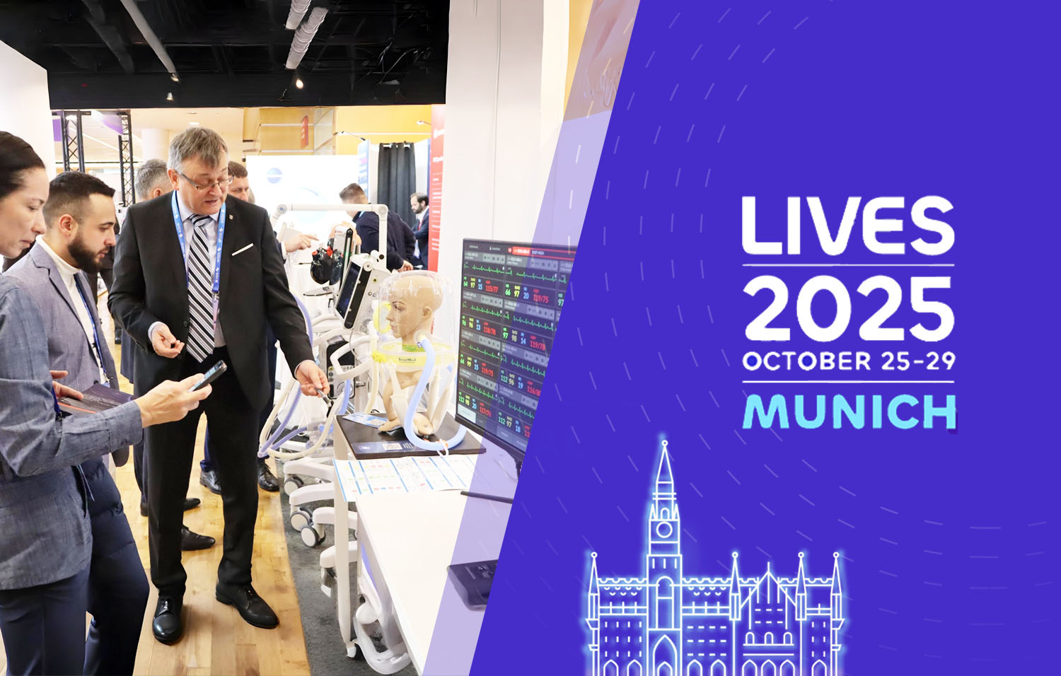 ESICM LIVES 2025 Munich UTAS medical equipment