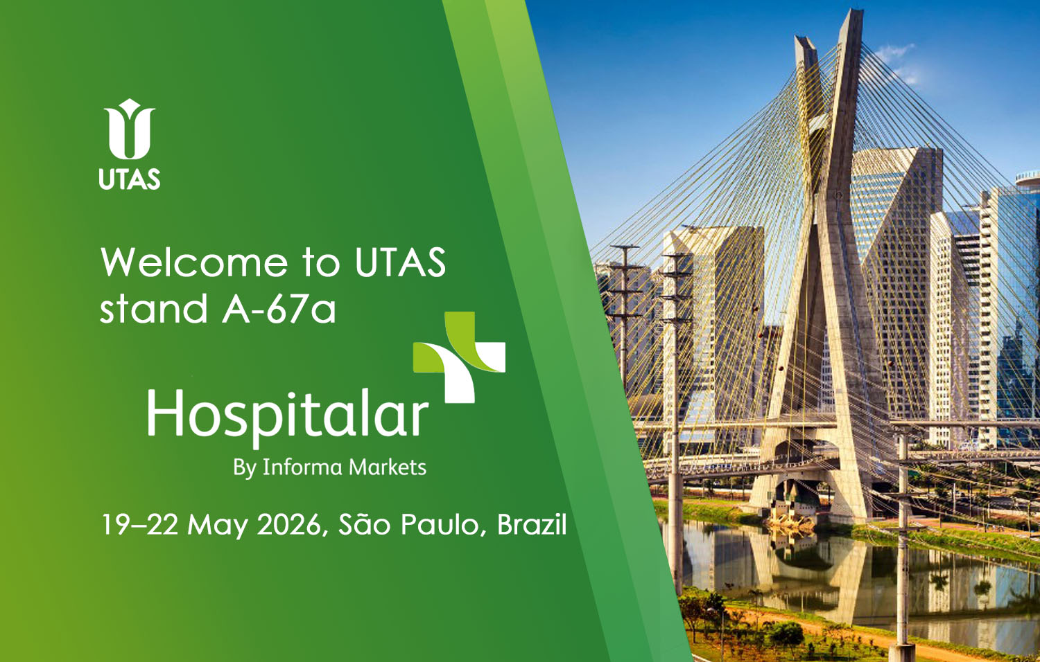 Hospitalar 2026 UTAS medical equipment exhibition